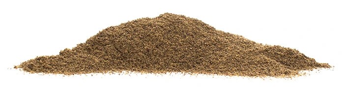 Konopná mouka připravená na pečení